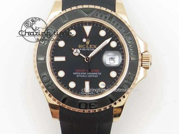 0211 Breathable Yacht-Master 42mm 226658 VSF 1:1 Best Edition 3D Black Ceramic Bezel on Black Rubber Strap VS 2097